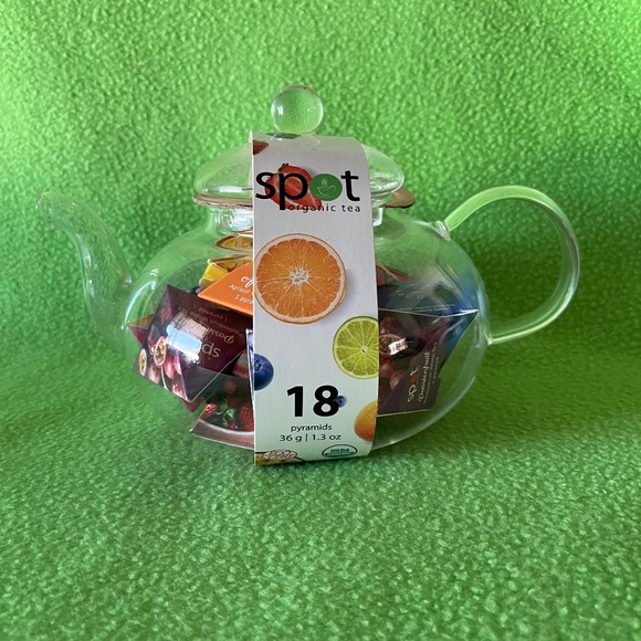 Spot Organic Tea Dining Spot Organic Tea Glass Teapot Tea New